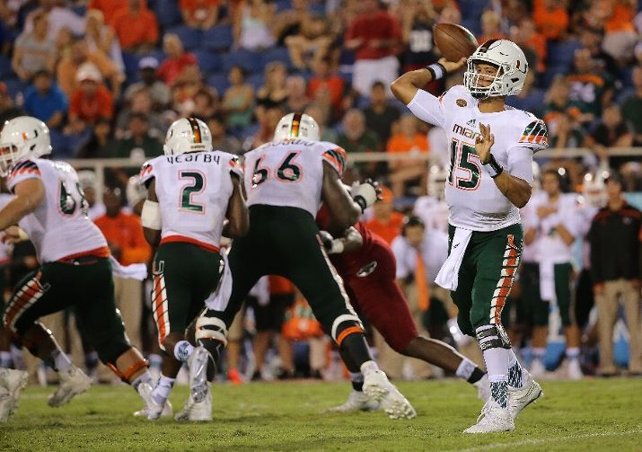 Miami (FL) Football Hurricanes Photos ESPN Miami football, Miami