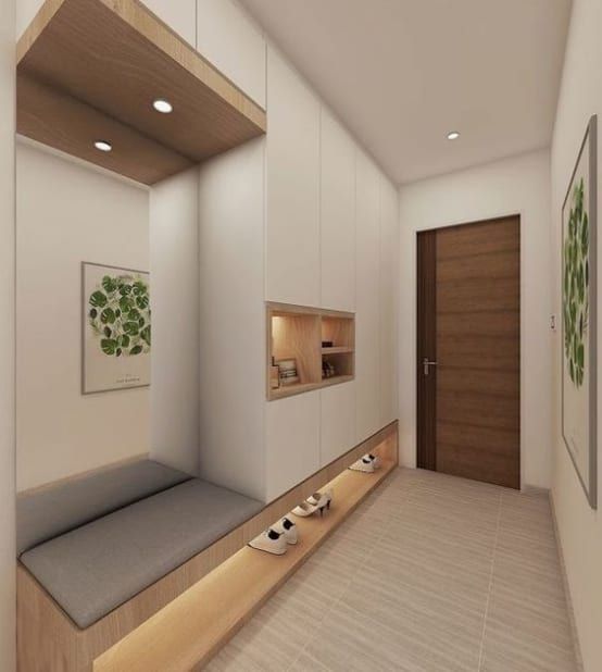 The Stunning Interior Design Features Of This Lovely Home Uses Texture Colour And Acc Stylish Interior Design Apartment Decorating Rental Home Interior Design