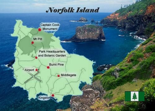 Norfolk Island Map New Postcard Island Map Norfolk Island Island Norfolk Island Map New Postcard Island Map Norfolk Island Island