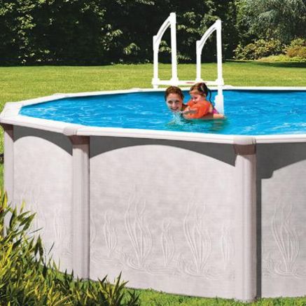 Trevi Java Above Ground Pool 27 Oval In Ground Pools Buying Appliances Above Ground Pool