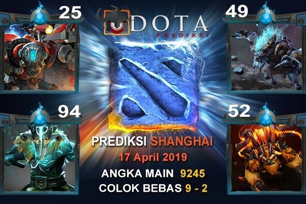 Prediksi SHANGHAI tanggal 18 APRIL 2019 Angka Main : 9245