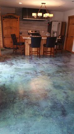 How To Make Faux Wood Concrete Floors Concrete Wood Painted Concrete Floors Concrete Floors
