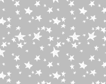 Grey Fabric Stars Slate Nursery By Andrea Lauren Grey Fabric Stars Slate Nursery By Andrea Lauren Cotton The Yard With Spoonflower