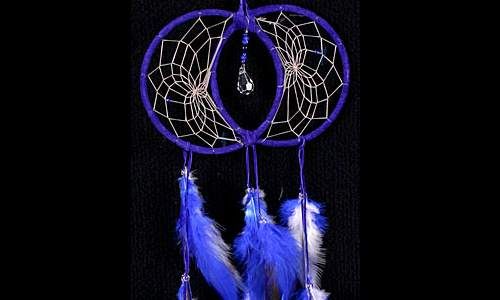 What Are Dream Catchers Delectable Blue Soul Connection Dream Catcher With Swarovski Crystal What Are Dream Catchers Delectable Blue Soul Connection Dream Catcher With Swarovski Crystal