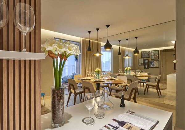 kuhle dekoration kucheneinrichtung munchen, existem várias formas belas e sofisticadas de ampliar um ambiente, Innenarchitektur