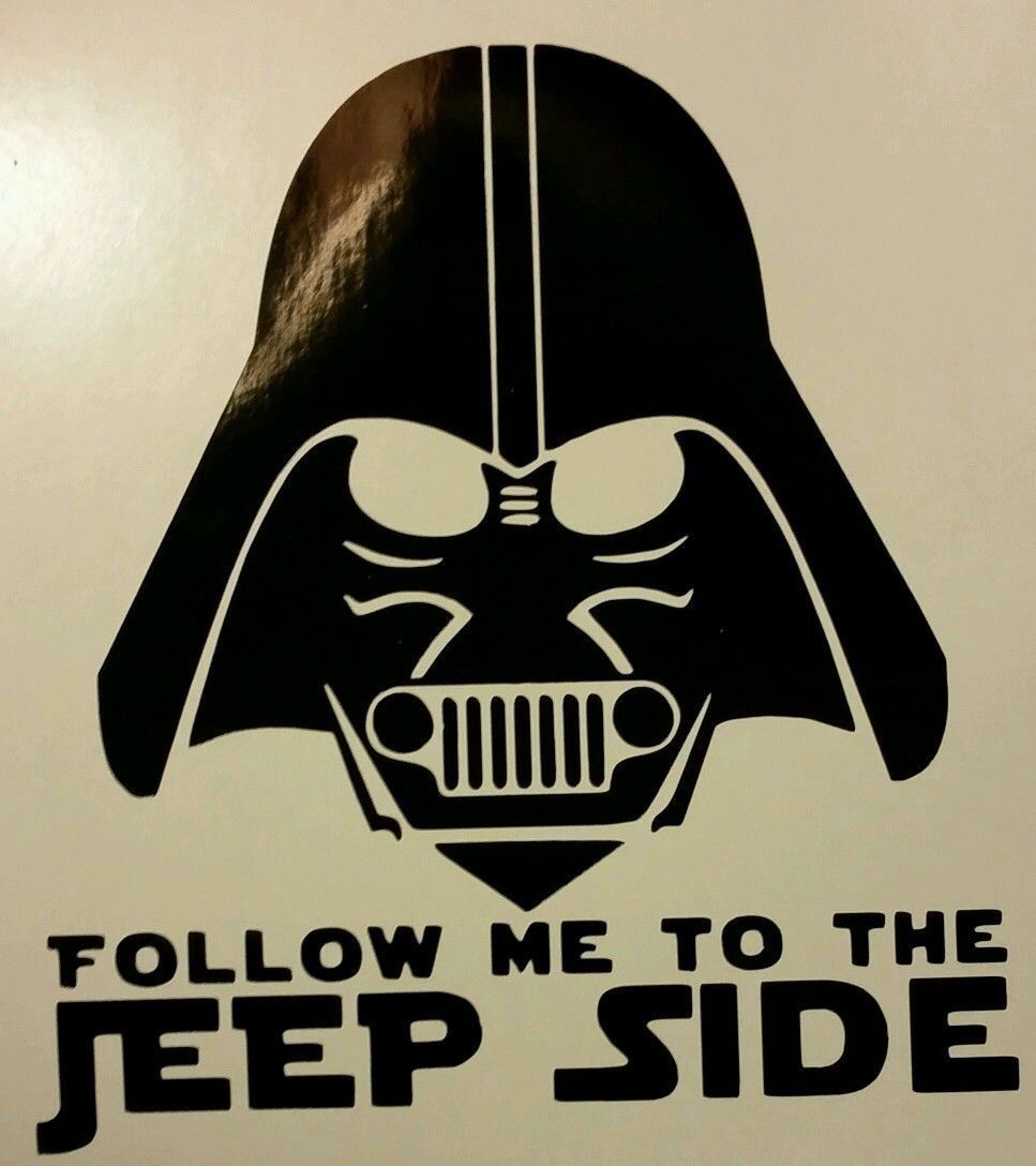 4X4 Car Truck laptop Star Wars Darth Vader I Am Your Father Vinyl Sticker Decal