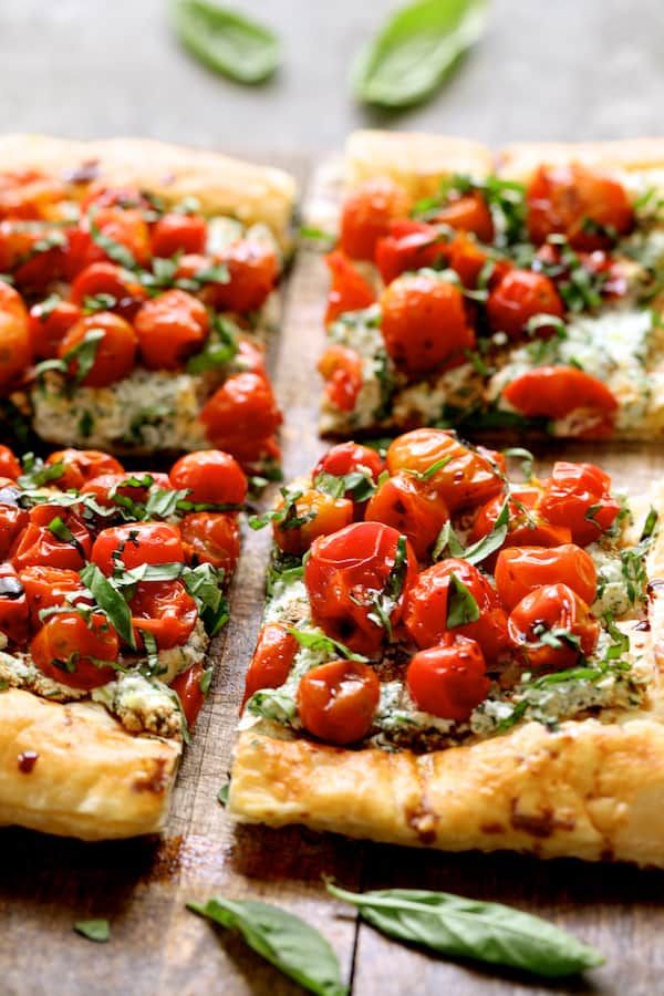 Roasted Cherry Tomato Tart with Herbed Ricotta Another Roasted Cherry Tomato Tart with Herbed Ricotta Another