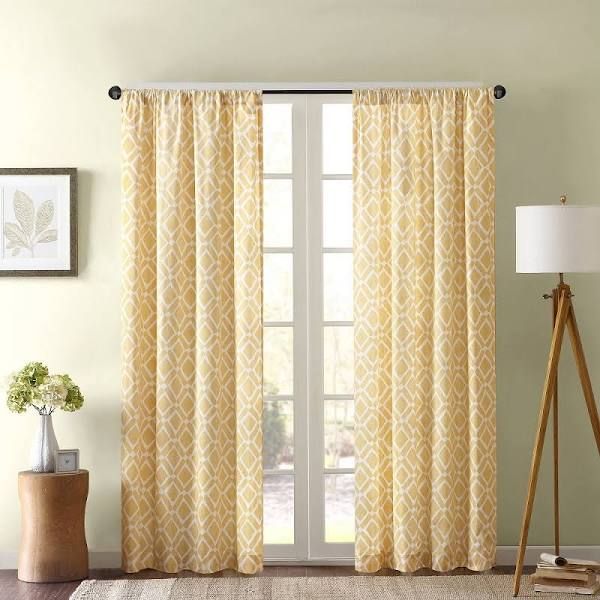 Soft Yellow Curtain Living Room Pinterest Curtains Soft Yellow Curtain