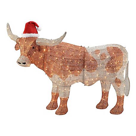Gemmy Crystal Longhorn Christmas Decor, 115810 at Tractor Supply Co