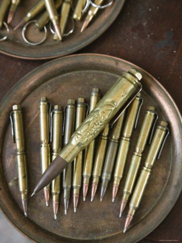 Woodturning Pen Kits TANK Pen Army Green//Antique Bronze//Gun Polish