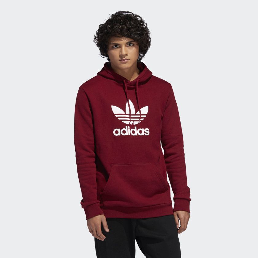 Details about Adidas Originals Men's Trefoil Hoodie White Black du7780 Details about Adidas Originals Men's Trefoil Hoodie White Black du7780