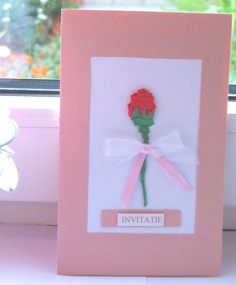invitatie de nunta trandafir presat Wedding Invitations, Flowers, Diy, Crafts, Ideas, Manualidades, Bricolage, Wedding Invitation Cards, Do It Yourself