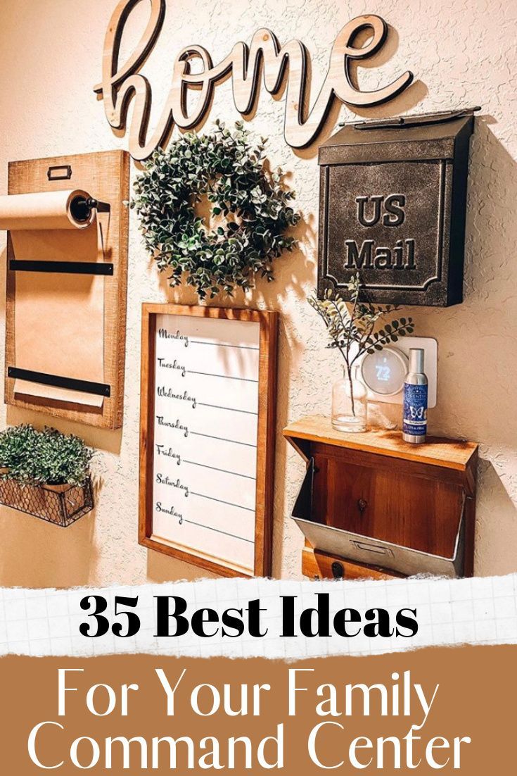 35 Amazing Command Centers to Organize Your Life