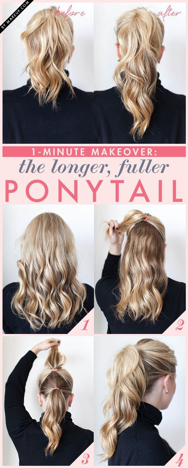 26 Incredible Hairstyles You Can Learn In 10 Steps Or Less With Images Hair Lengths Hair Styles Shoulder Length Hair