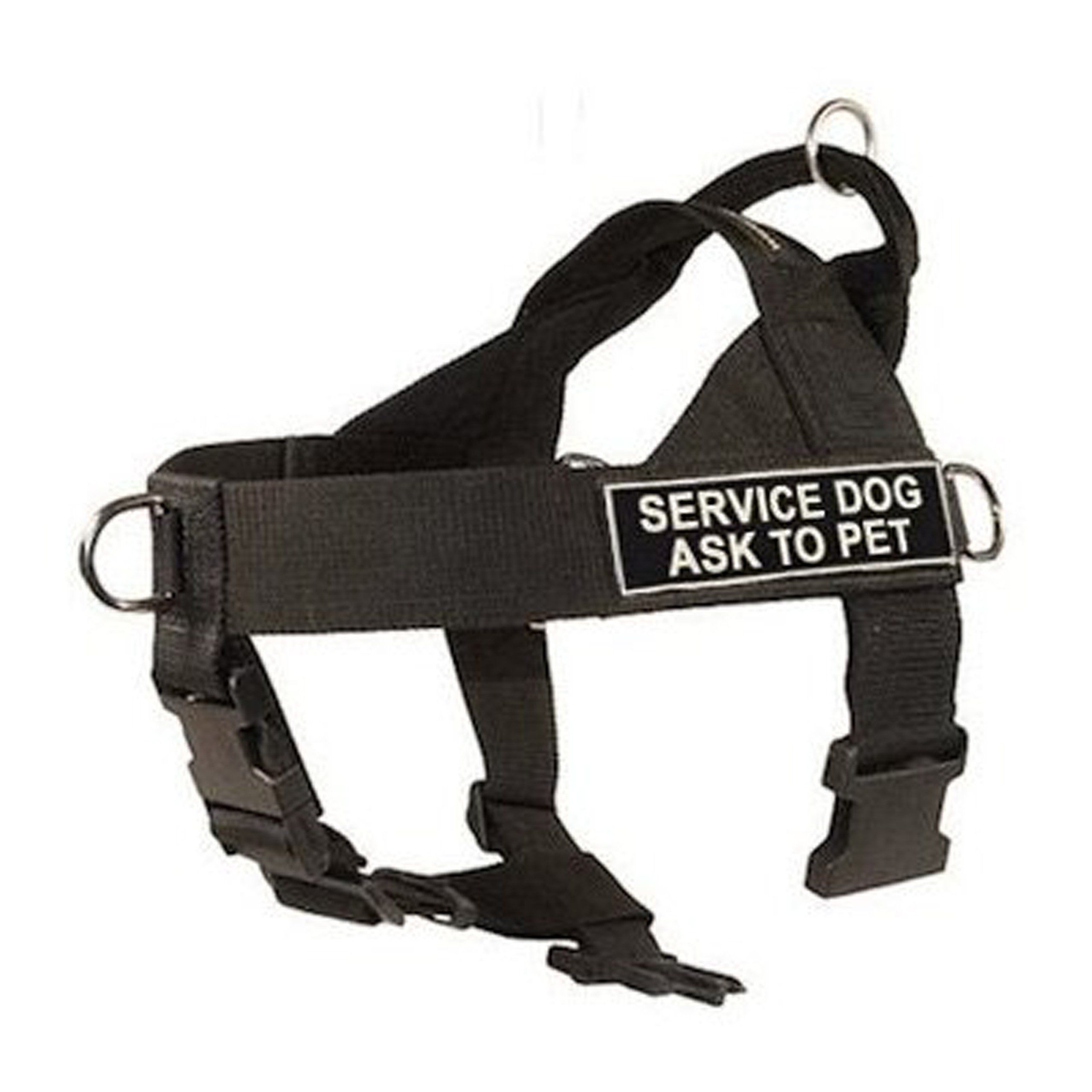 DT Universal No Pull Dog Harness Service Dog Ask To Pet