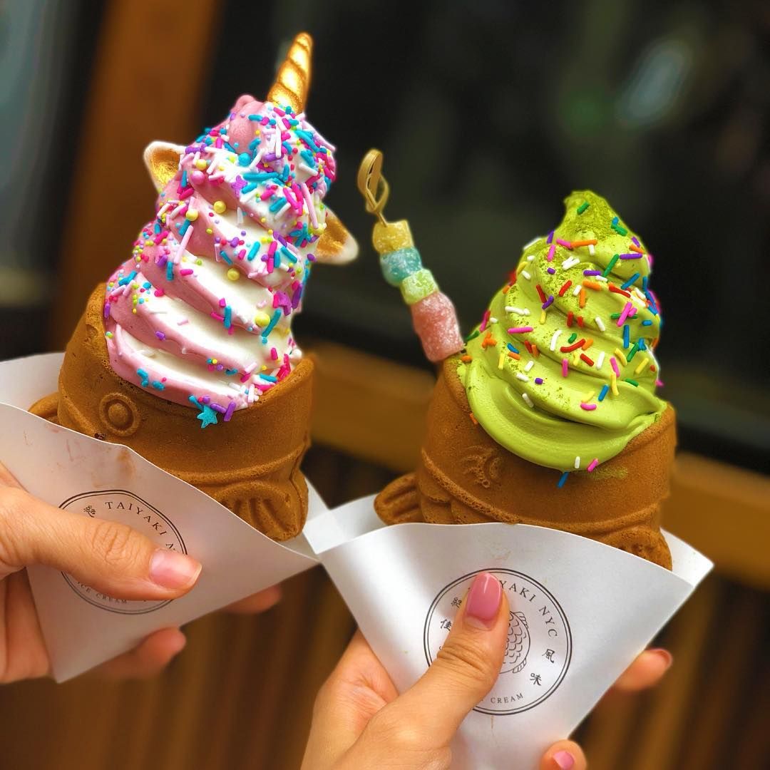 Emily Nyc On Instagram Toooooooo Cute Taiyaki Ice Cream Unicorn Taiyaki たい焼きアイス ユニコーン 味は普通スタイル Beautiful Food Snacks Birthday Candles Emily Nyc On Instagram Toooooooo Cute Taiyaki Ice Cream Unicorn Taiyaki たい焼きアイス ユニコーン 味は普通スタイル Beautiful Food Snacks Birthday Candles