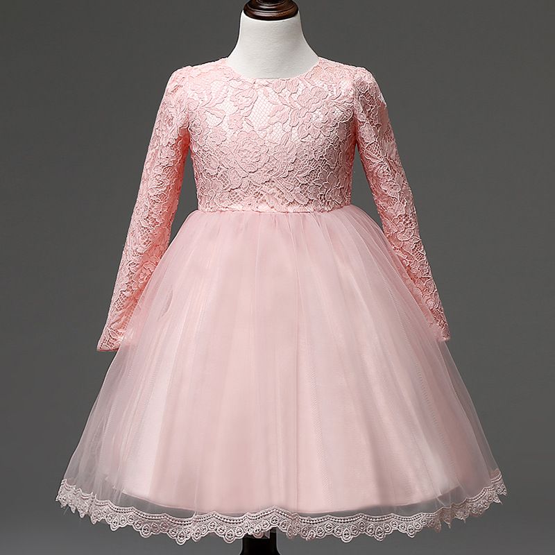 Baby Girls Pink Floral Empire Dress Christening Wedding Party 3 to 24 Months Baby Girls Pink Floral Empire Dress Christening Wedding Party 3 to 24 Months