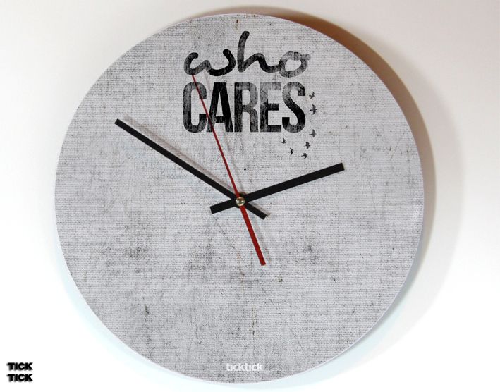ticktick Design Wanduhr Who Cares Clocks - wanduhr für küche ticktick Design Wanduhr Who Cares Clocks - wanduhr für küche