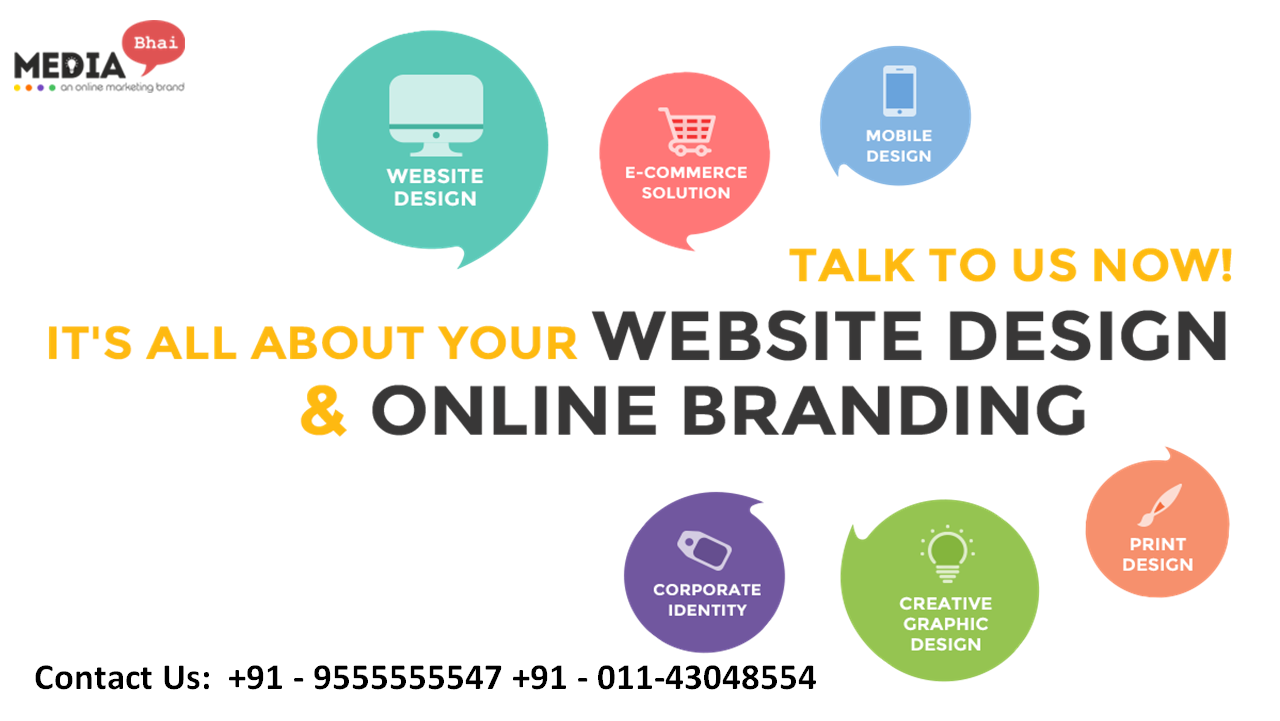 The Best Creative Graphic Designing Company In Delhi Is Media Bhai Which Has A Team O Internet Marketing Service Website Design Best Digital Marketing Company