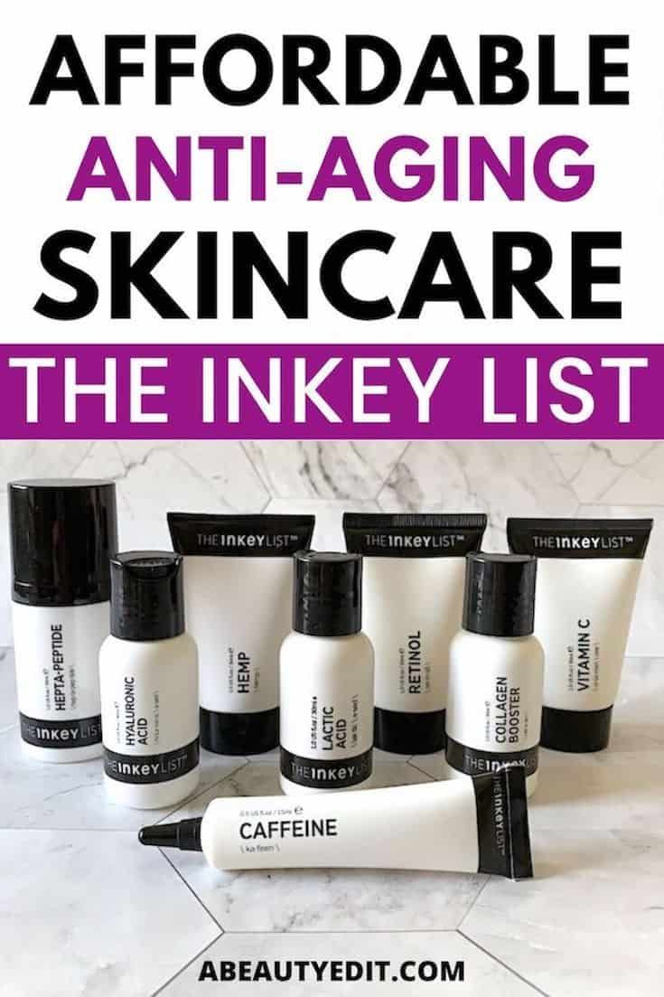 The Inkey List Skincare Review | Affordable skin care, Dry