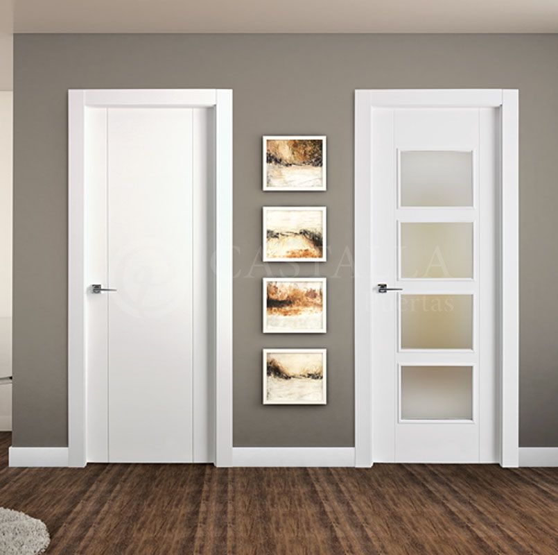 Serie Euro Mod Rubi Cristalera Puertas Interiores Puerta De Interior Puertas Castalla Te Ofrece La Posi Doors Interior Door Design Modern Door Design