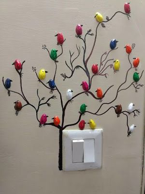 How To Make Pista Shell Bird For Wall Decoration Crazzy Craft How To Make Pista Shell Bird For Wall Decoration Crazzy Craft