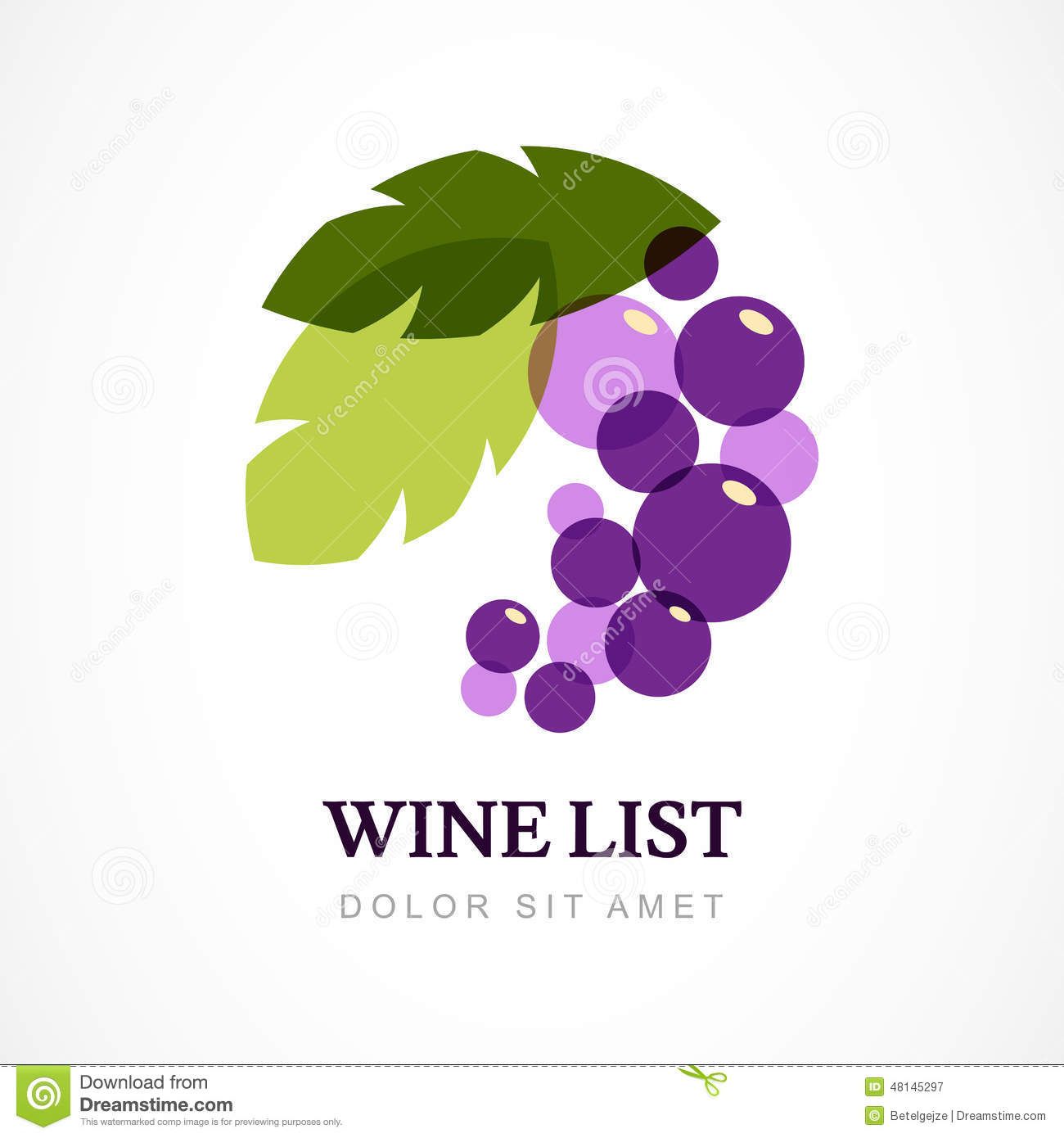 grapes template