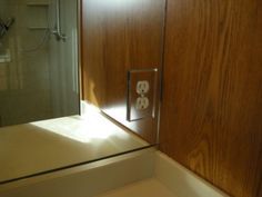 Mirror Totally Bonded Around J Box Do Not Over En Outlet Cover Mirror Totally Bonded Around J Box Do Not Over En Outlet Cover Plate