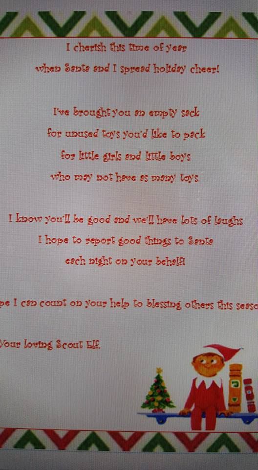 Elf Letter to Donate Toys Christmas toy donations, Elf letters Elf Letter to Donate Toys Christmas toy donations, Elf letters