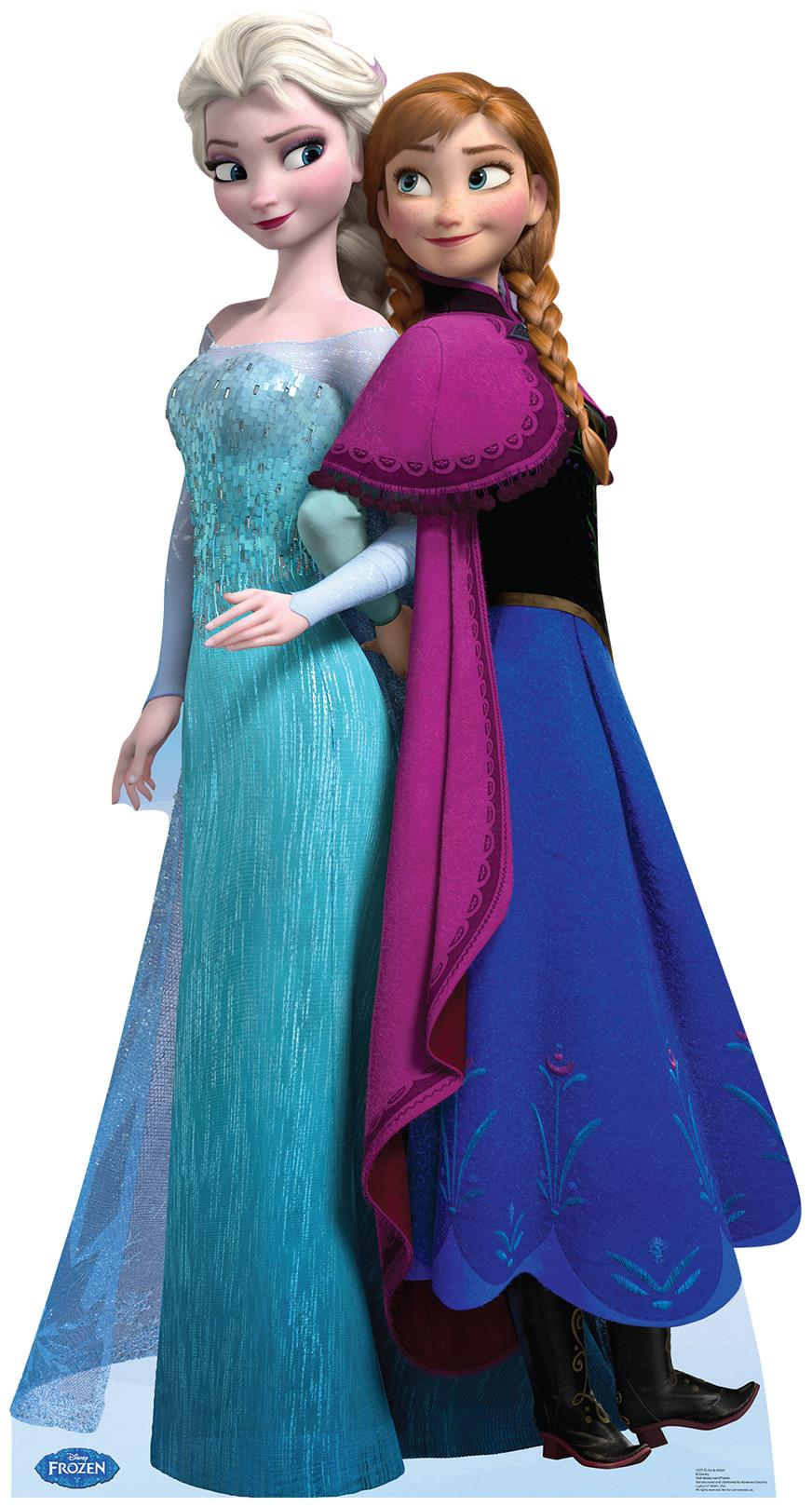 Glam up with Disney Frozen Elsa and Anna Standup. Huge Selection of Frozen Kids Cutouts & Standups for 16th Birthday, Birthday at PartyBell. Anna Disney, Princesa Disney Frozen, Disney Princess Frozen, Frozen Disney Movie, Disney Princess Pictures, Ana Frozen, Frozen Film, Frozen Elsa And Anna, Elsa Anna
