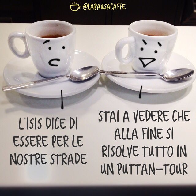L'ISIS dice di essere per le nostre strade... #satira #umorismo ... L'ISIS dice di essere per le nostre strade... #satira #