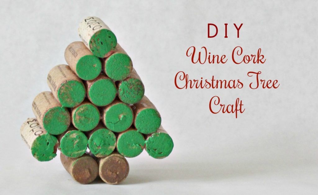 Download DIY Wine Cork Christmas Tree Craft | Wine cork christmas tree, Cork christmas trees, Christmas ...