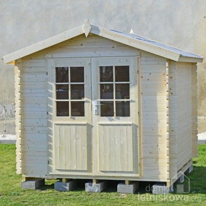 Drewniany domek narzędziowy (timber shed) Morava A 5,3 m2 Shed, Farm, Outdoor Structures, Barns, Sheds
