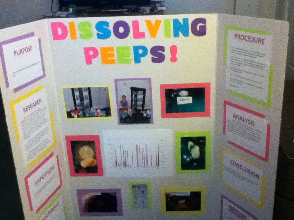 science fair boards designs