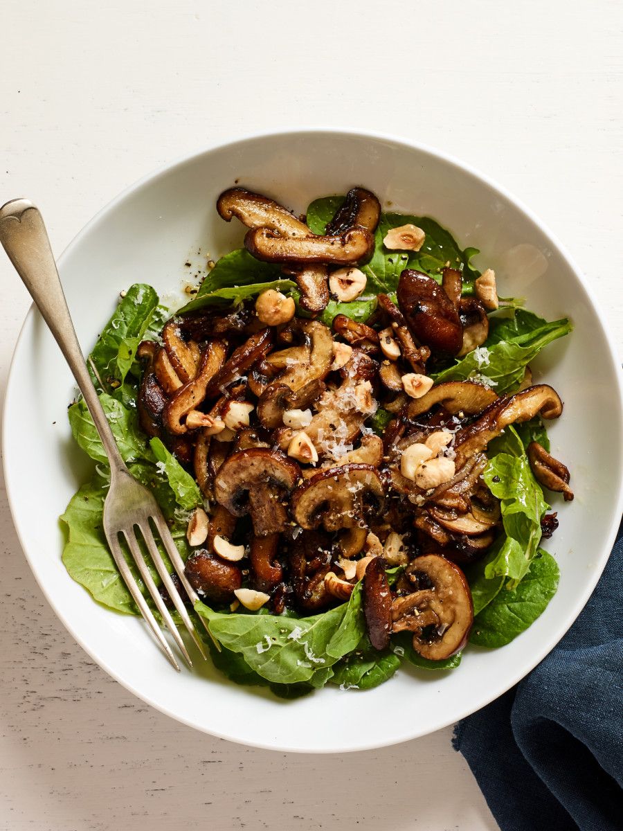 Warm Mushroom Salad Warm Mushroom Salad