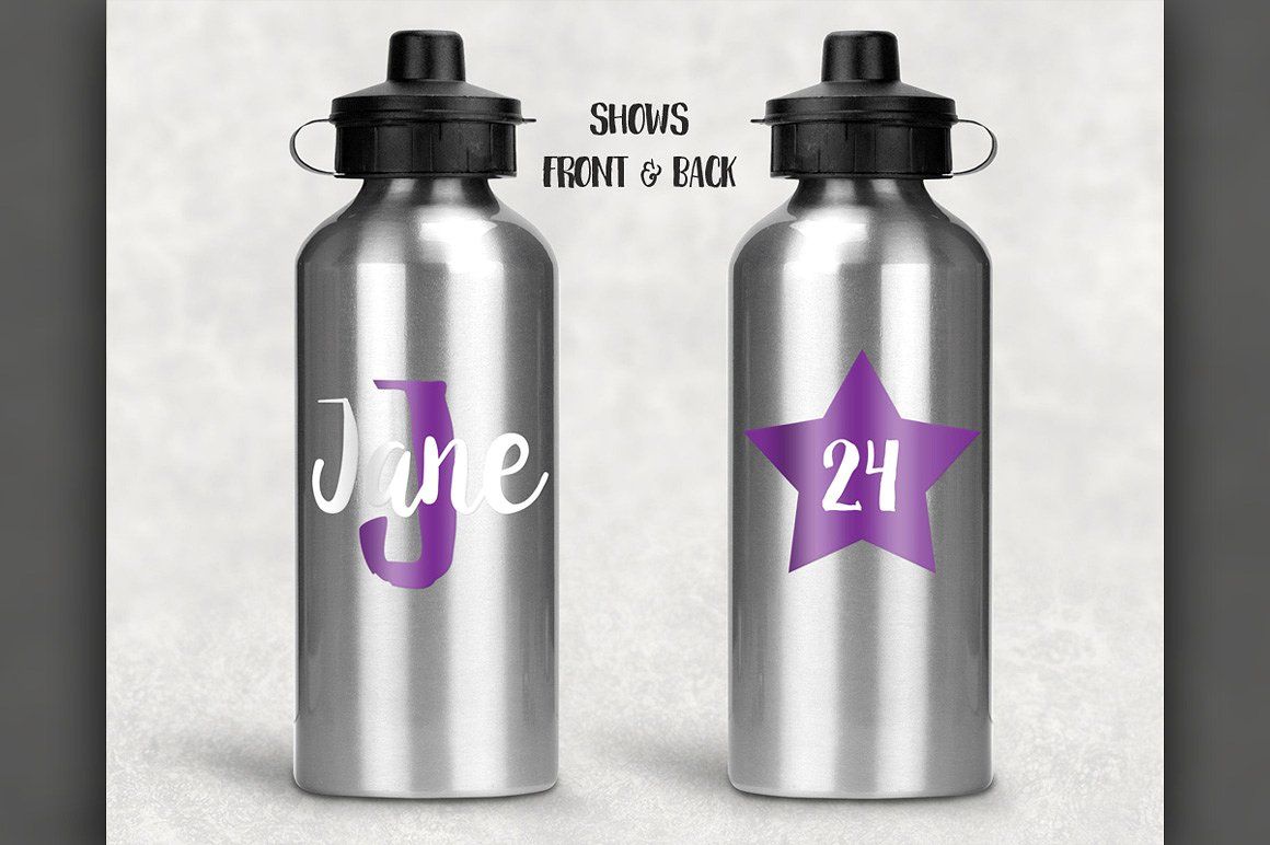 Download Stainless Steel Bottle Mockup #angles#bottle#templates# ...