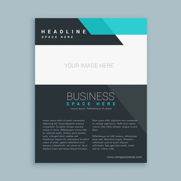 conception flyer brochure daffaires moderne marketing flyer flyer gratuit