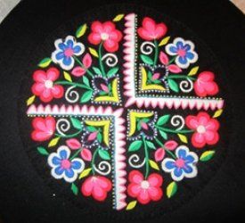 El Bordado De Carbajales De Alba Ayer Y Hoy Bordado Bordados Sencillos Manualidades