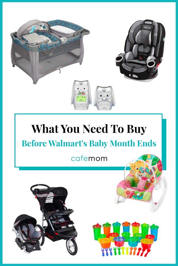 What You Need To Buy Before Walmart's Baby Month Ends Save big on What You Need To Buy Before Walmart's Baby Month Ends Save big on