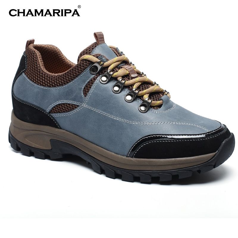 CHAMARIPA Mens Elevator Shoe,2.76 Height Increase Slip-on Sneaker