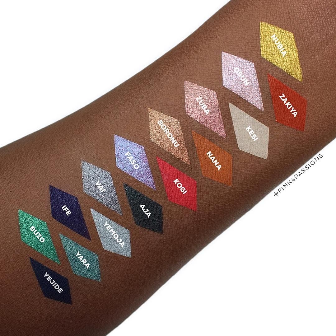 Juvia's Place I Am Magic Concealer Swatches Juvia's Place Magic Palette Swatches | Makeup swatches, Makeup goals