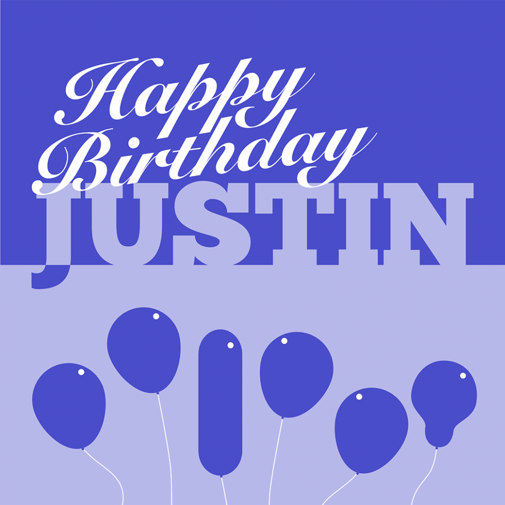 8 Design Justin Timberlake Happy Birthday Card di 8 8 Design Justin Timberlake Happy Birthday Card di 8