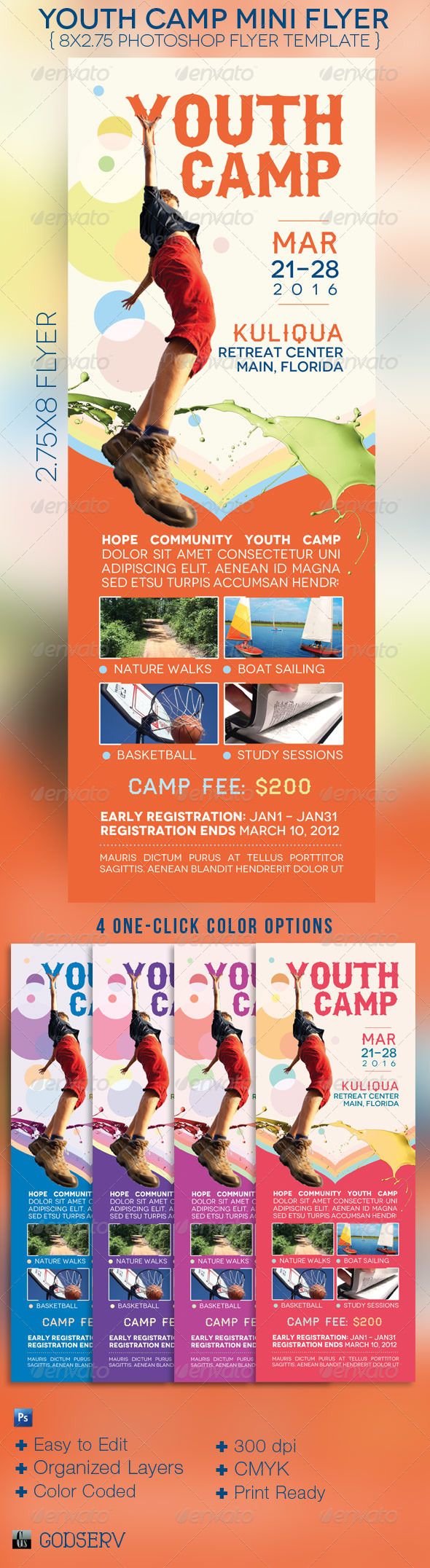 youth camp mini flyer template youth camp flyer template and youth mini flyer template