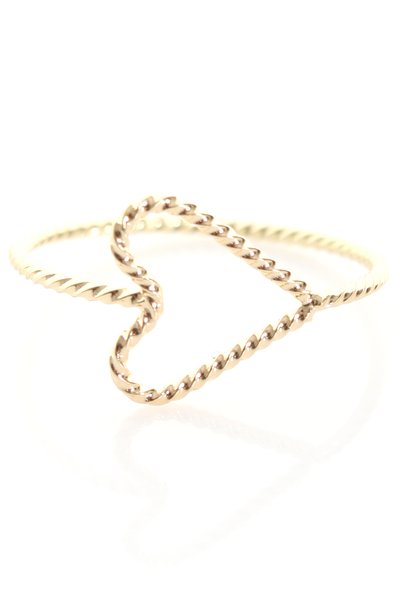 wire heart ring wire heart ring
