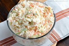 Super schmackhafter Weißkohl-Möhren-Salat wie aus dem Restaurant