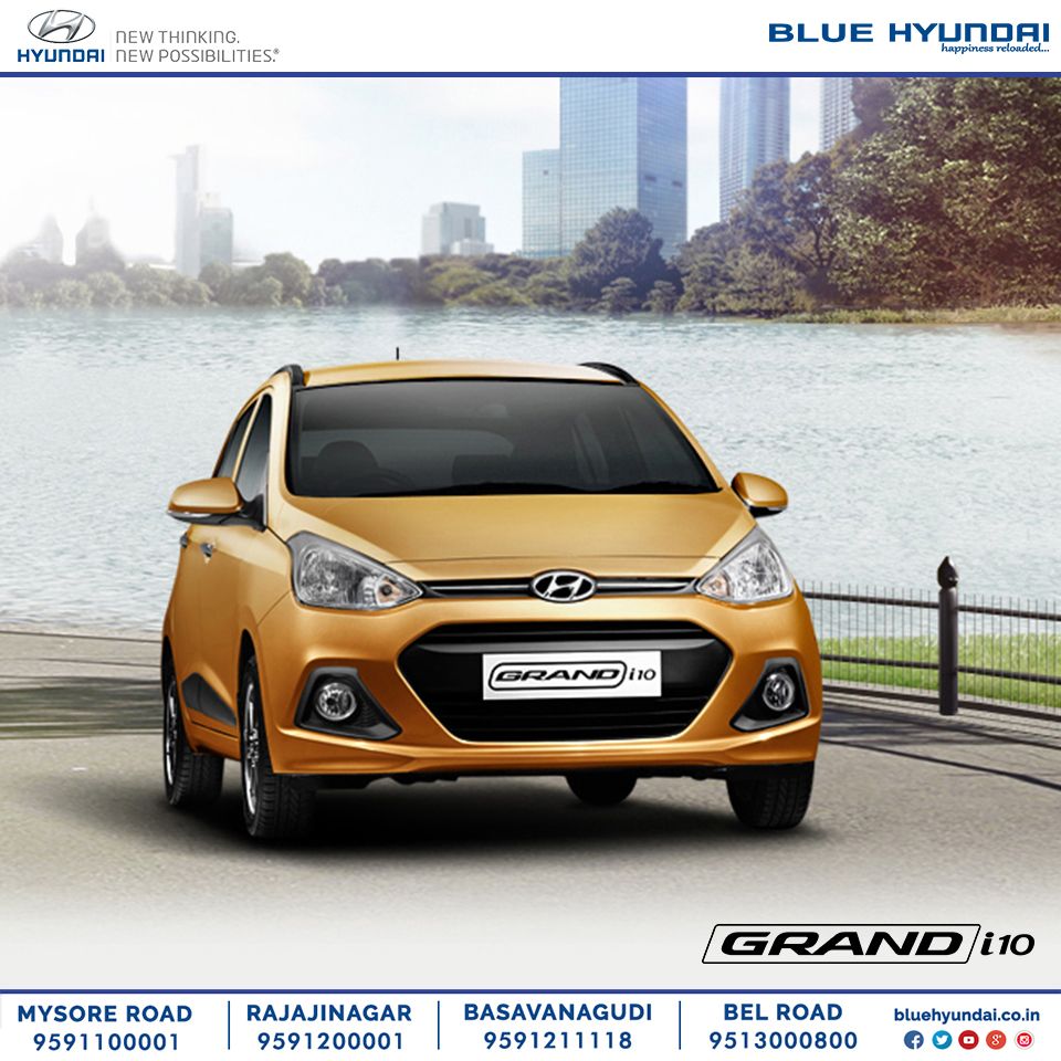 Hyundai Grand I10 Colors Blue Red Black White Silver Orange