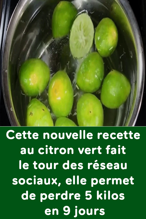 Cette nouvelle recette au citron vert fait le tour des Cette nouvelle recette au citron vert fait le tour des