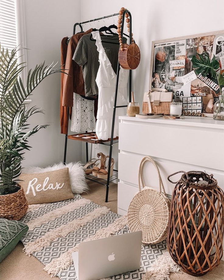 Urban Boho inspiriert Schlafzimmer Dekor #bohowohnen