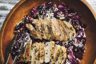Grilled Herbed Chicken Breasts with Radicchio Recipe on Food52 Grilled Herbed Chicken Breasts with Radicchio Recipe on Food52