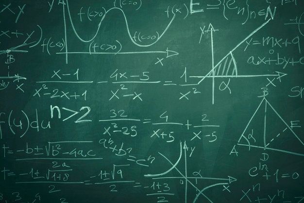 Matemática no quadro-negro